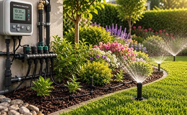 Automatic irrigation System in dubai